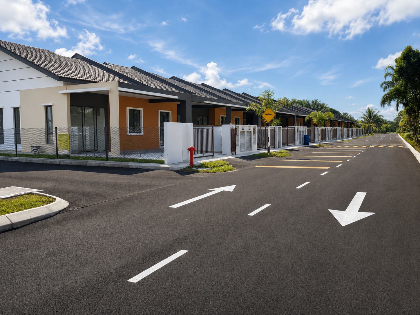 Taman Bentara terrace houses, Banting, Selangor